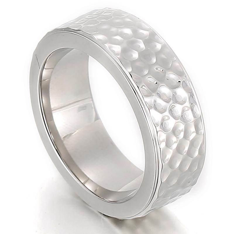 Vintage Wedding Rings For Man Women 316l Stainless Steel Male Ring Finger Jewelry Charm Party Birthday Gift Waterproof