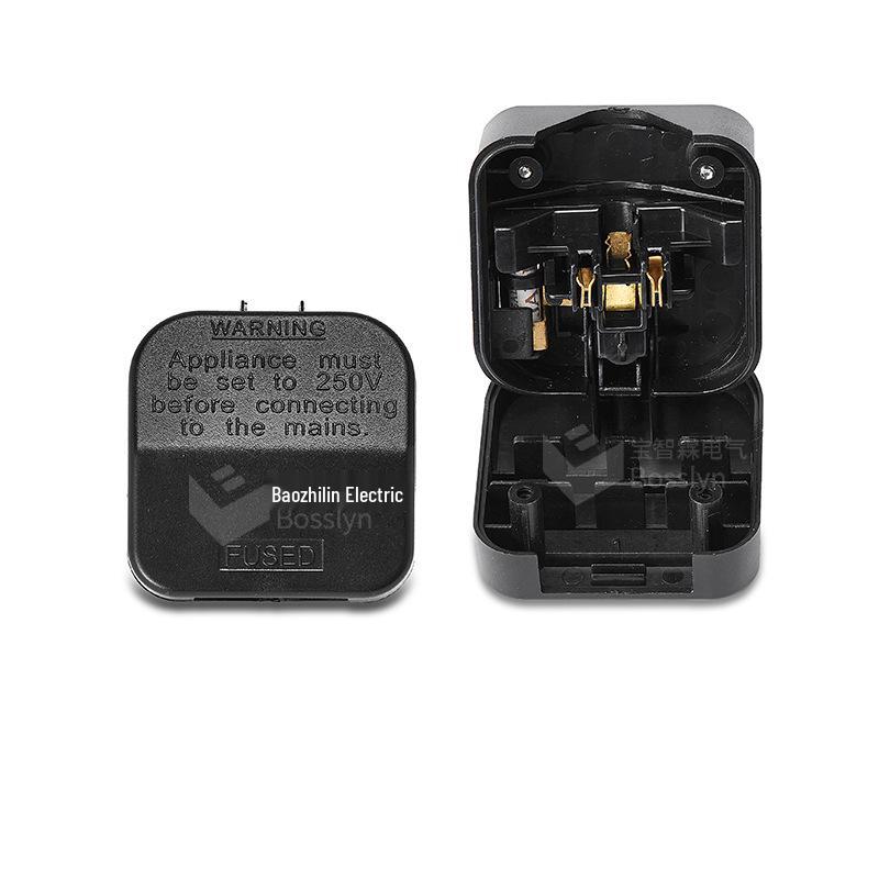 US to UK Conversion Plug 5-15P Flip-Cover British Standard Adapter