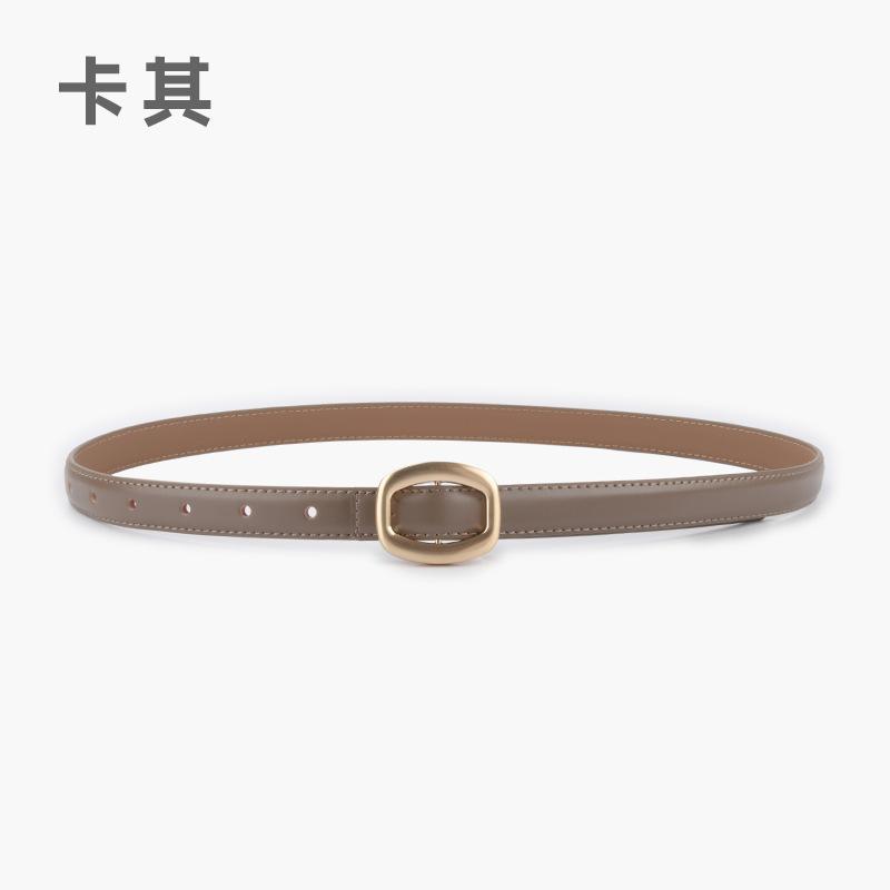 Women'S Leather Women'S Belt Simple Casual Pants Jeans Decoration Women'S Bf Style