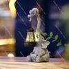 New Solar Lighting Fixtures, Courtyard and Garden Decorative Ornaments, Elephant Handicraft Lights for Lawn and Balcony