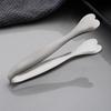 Stainless Steel Heart-Shaped Food Tongs Small Sugar Ice Cube Clip Steak Grill Clamps Kitchen Tweezer Cooking Accessories
