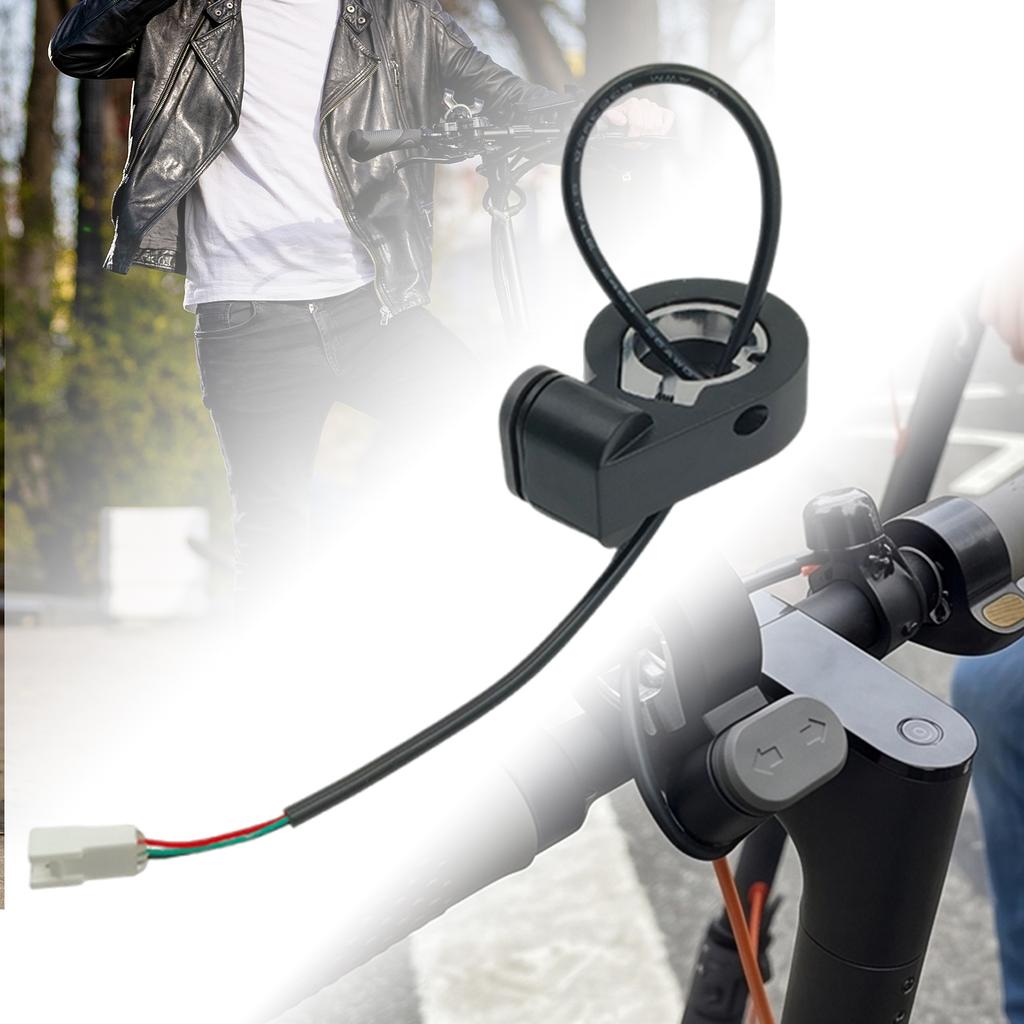 Interrupteur de Clignotant Original pour Trottinette Électrique Bouton de Clignotant Gauche Droite Pièce de Rechange pour Accessoires de Réparation Électrique Mi5