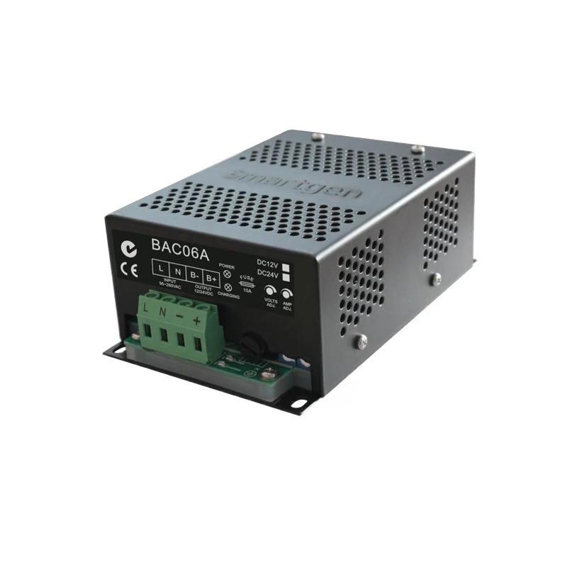 Xeon Original Smartgen BAC06A 6A 12V/24V Diesel Generator Intelligent Float Battery Charger BAC06A 12V Copy