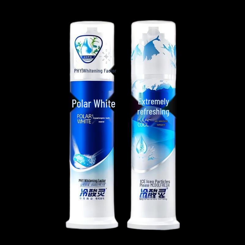 Leng Suan Ling Anti-Sensitive Whitening Pump Toothpaste Twin Pack