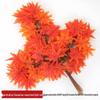 Artificial Red Maple Leaf Branch for Decoration and Landscaping