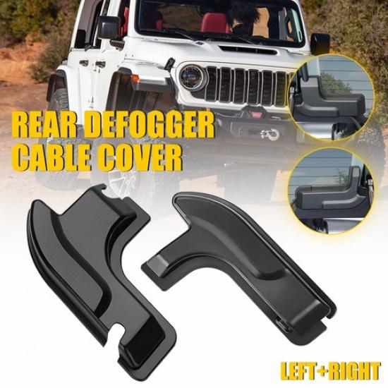 для Jeep Wrangler JL 2018-24 Крышка троса обогрева заднего стекла Внутренние аксессуары ABS