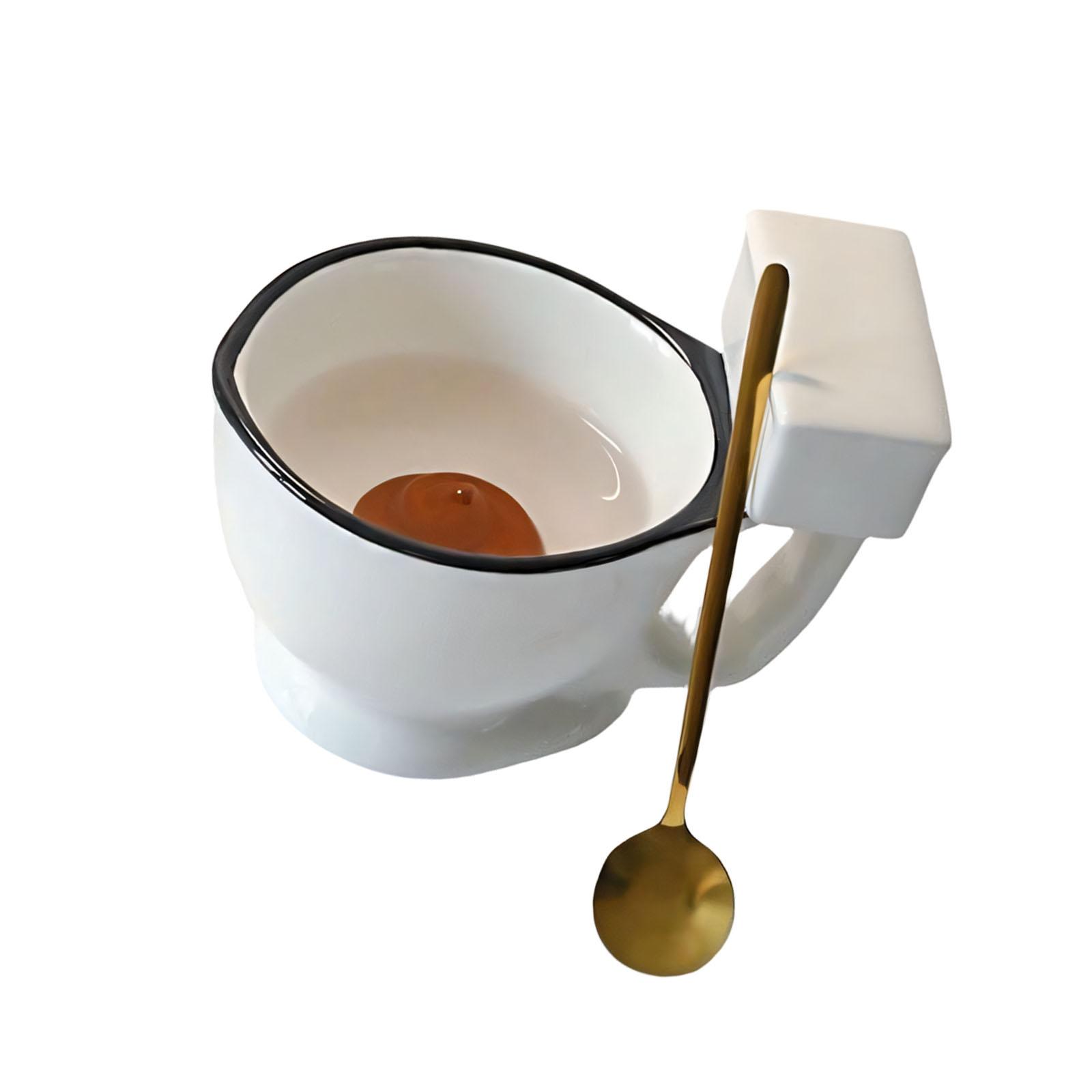 

Creative Bathroom Themed Beverage owner 8.8Oz Pottery Great For Adult Present Exchange And Amusing incidents 1