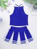 Kinder Mädchen Cheer Leader Kostüm Schuluniform Cheerleading Outfit Karneval Party Cosplay Kostüm