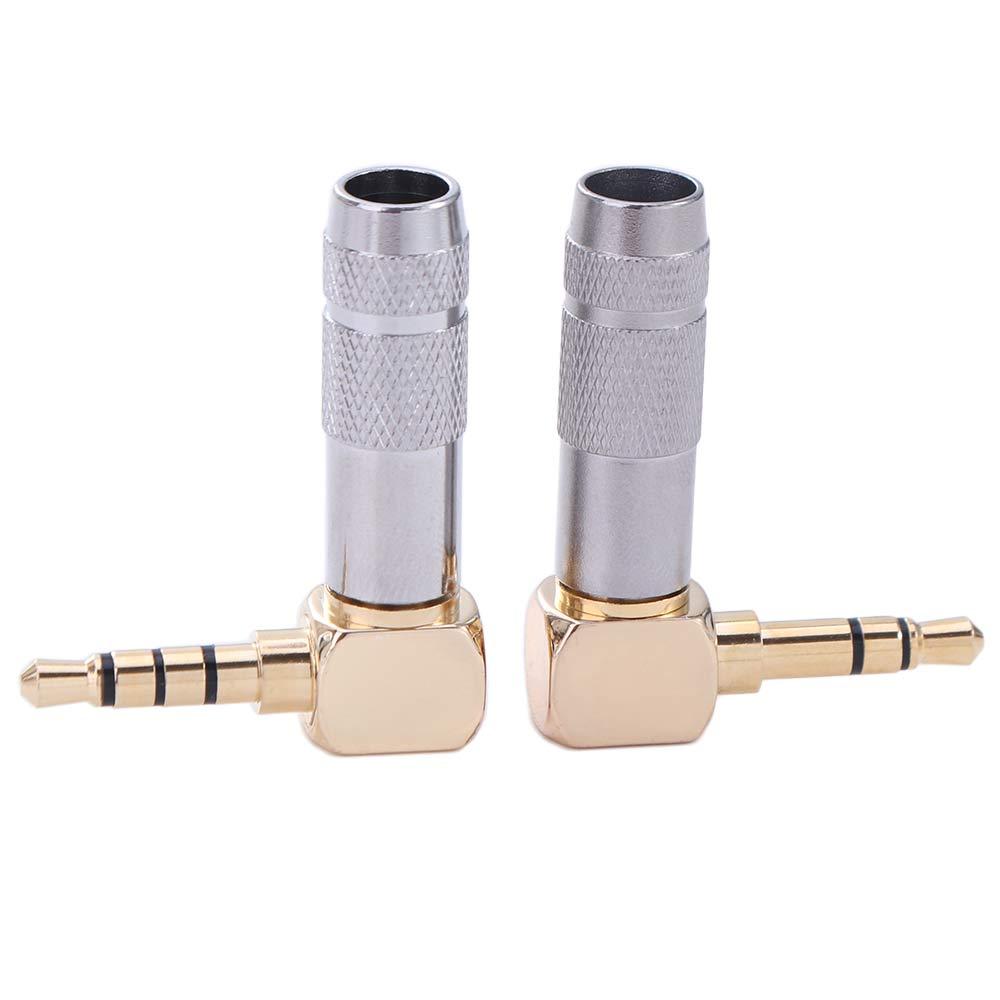 3,5mm 3/4 Pole Lautsprecheranschluss 1/8" Buchse 3,5 mm Kopfhöreradapter für Kopfhörer/Telefon/PC/Laptop