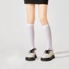 Girls Summer Thin Style Breathable Elastic Legs Thin Pressure College Wind Long Leg Socks