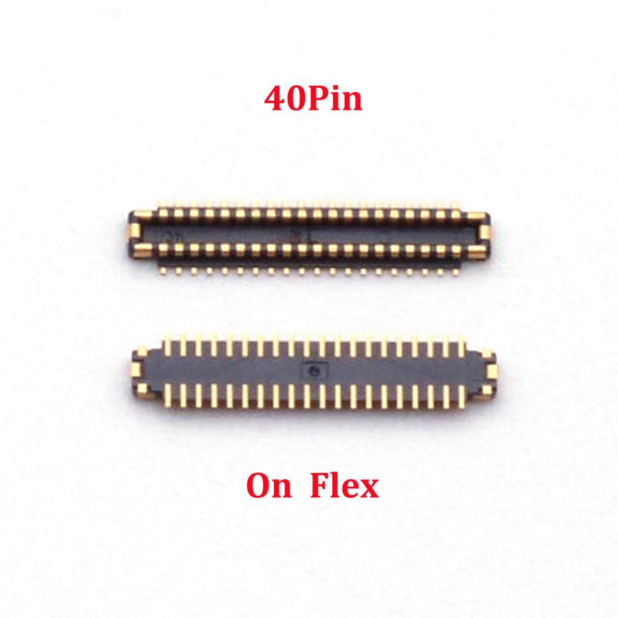 5-20PCS 40Pin For Huawei Mate30/Mate 30 Pro/Nova 7i/7 Pro LCD Display Screen FPC Connector USB Charger Charging Contact Plug