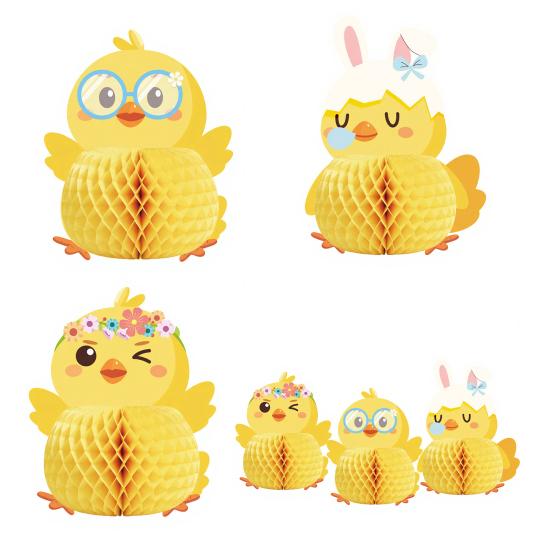 Honeycomb Ball Easter Ornament Paper Decorative Hanging Decoration Holiday Parties Indoor Outdoor Festive Atmosphere Decor