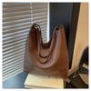 Tasche Damen Großraum Neu Herbst und Winter Vielseitig Schlicht Schulter Umhängetasche Mutter-Kind-Tasche Pendler Eimertasche