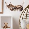 Creative Hammock Kitty Bedroom Living Room Entrance Home Background Beautification Wall Stickers