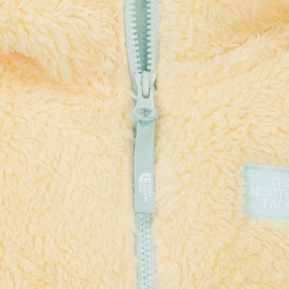 The North Face Kids Comfy Fleece Jacket Light Yellow Nj4fr51u