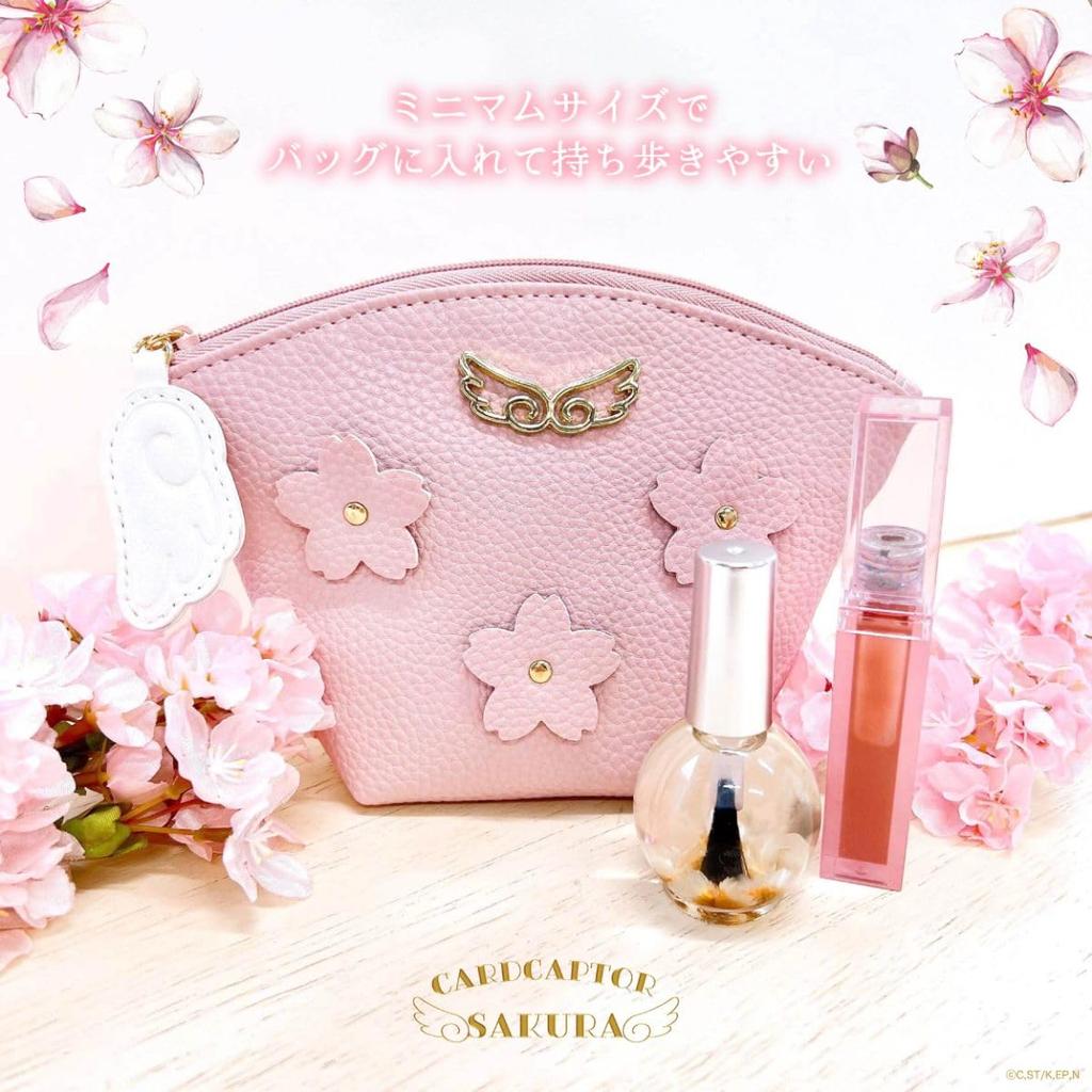 Shobido Cardcaptor Sakura Pouch, Grained Synthetic Leather, Minimum Size, Cardcaptor Sakura (A/Clow Card)