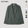 [She S miSS] Linen Tailored Jacket Swwjkp22010