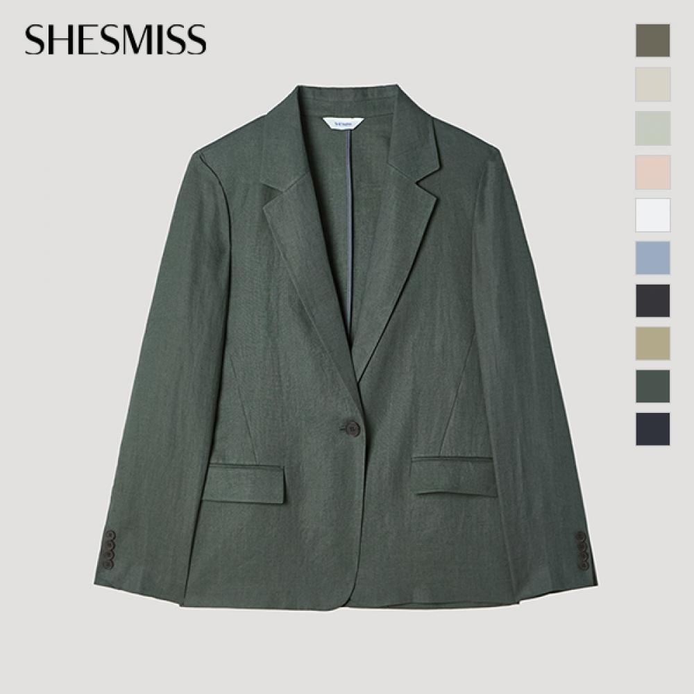 [Ona S miSS] Lněné sako na míru Swwjkp22010