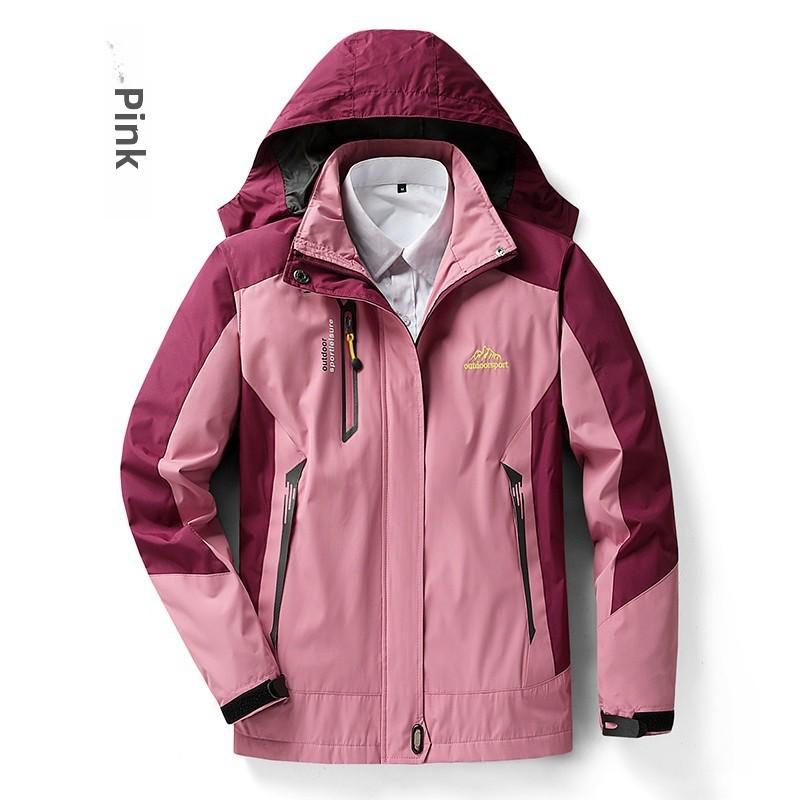 Thin Outdoor Windbreaker Jacket with Logo – Ideal for Spring & Autumn Sports or Workwear