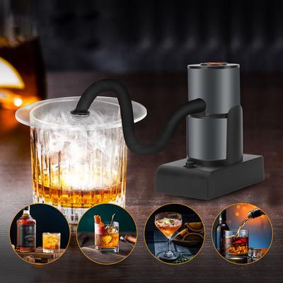 Pistol de Afumat Cocktailuri cu Accesorii Portabil Afumător de Băuturi pentru Cocktailuri Carne BBQ Brânză Legume și Sous Vide