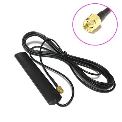 Antenă Auto DAB + Radio Adaptor Mufă SMA Antenă Auto Camion Lungime Cablu 1,5 Metri Dispozitiv de Amplificare a Semnalului pentru Mașină, Vehicul, Barcă, RV