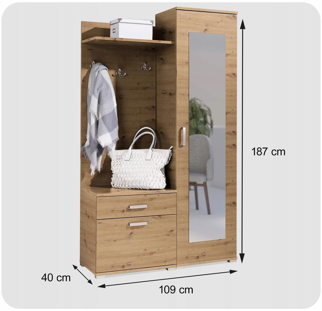 Garderobe Flur für Flur Schrank Schuhschrank Gino Family Möbel