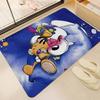 Popular Character D Diddl Cut Bathroom Mat Non Slip Laundry Room Mat Laundry Decor Balcony Child Living Room Toilet Rug
