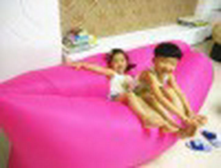 Canapea Gonflabilă de Exterior Lazy - Sac de Dormit Portabil și Pliabil în Stil Pernă