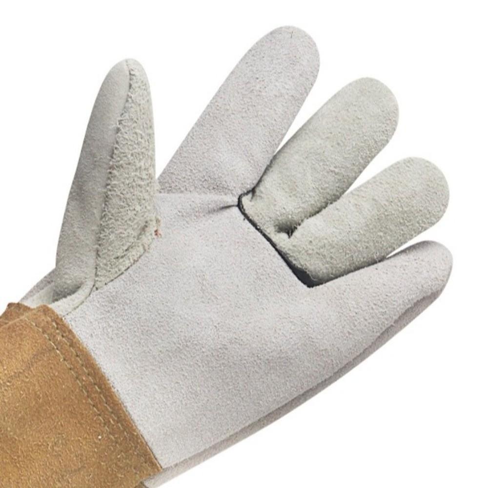 1 Pair Wear-Resistant Leather Gloves Cut Resistant Protective Gloves  Gardening Pruning