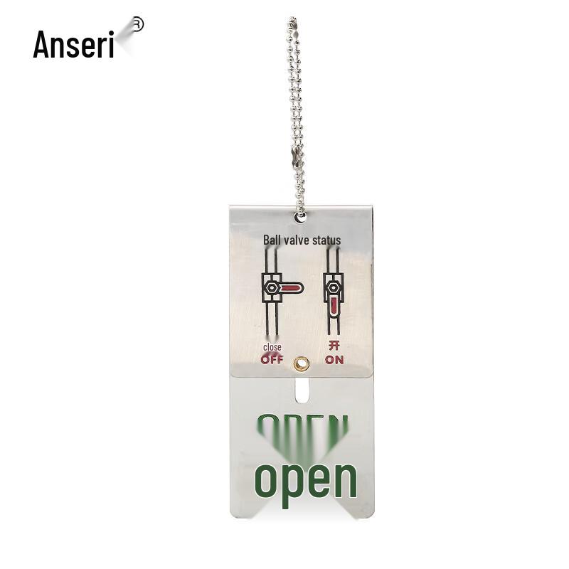 Stainless Steel Status Indicator Hanging Tag