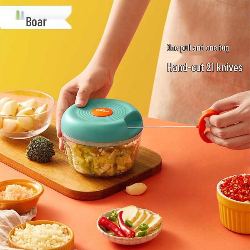 Bear Manual Garlic Chopper Set