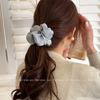 Elegant Pearl-wrapped Satin Large Intestine Hair Band, Elegant and Fashionable Headband, Hair Tie, Hair Flower and Hair Accessory