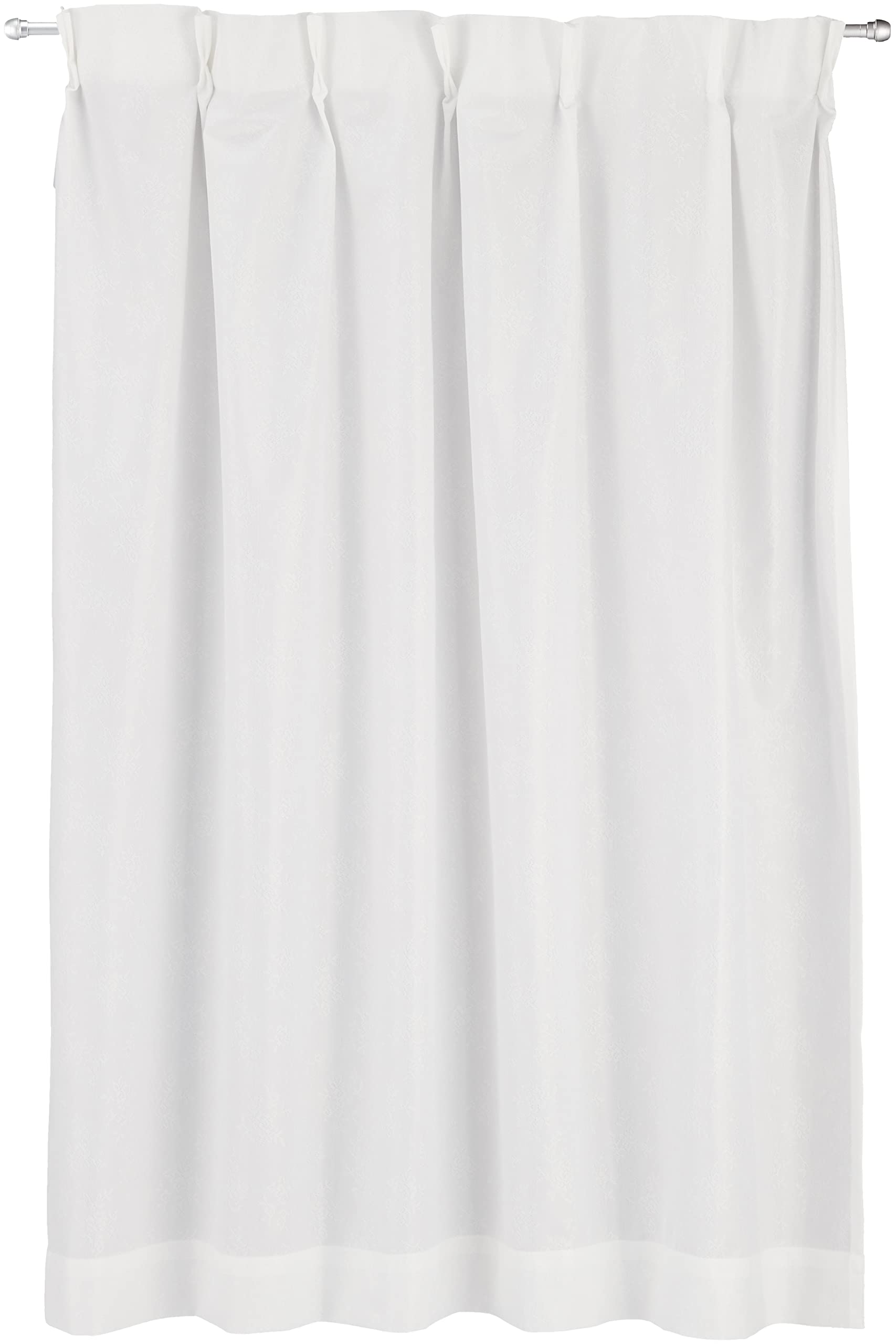 

Univer Lace 100cm Wide x 133cm Set of UV Protection Energy Privacy Mio Curtains, Long, 2, (Over 85%), Saving, Protection, Washable, White, белый