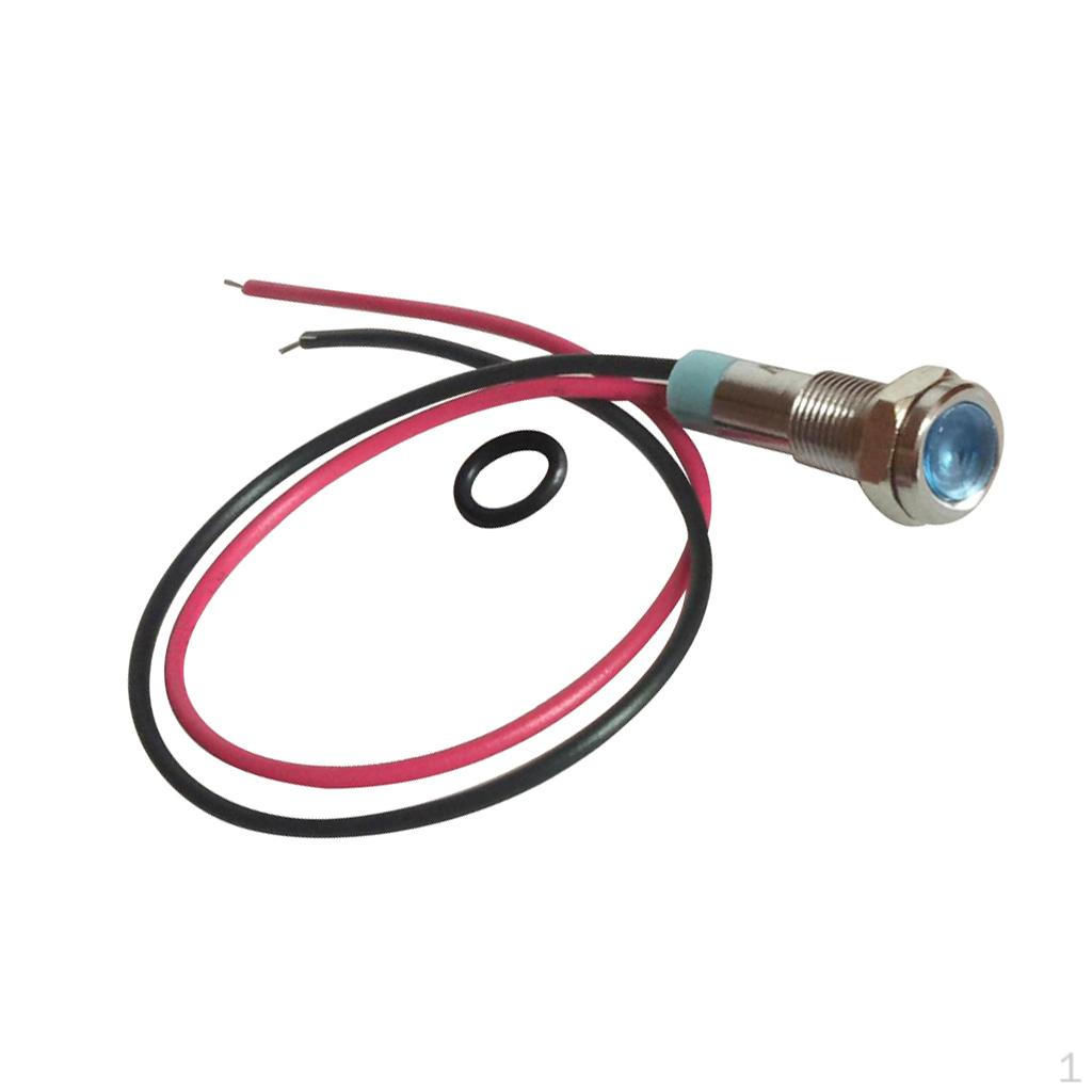 Indicator 6mm 6V Light Panel Signal Bulbs Lamps