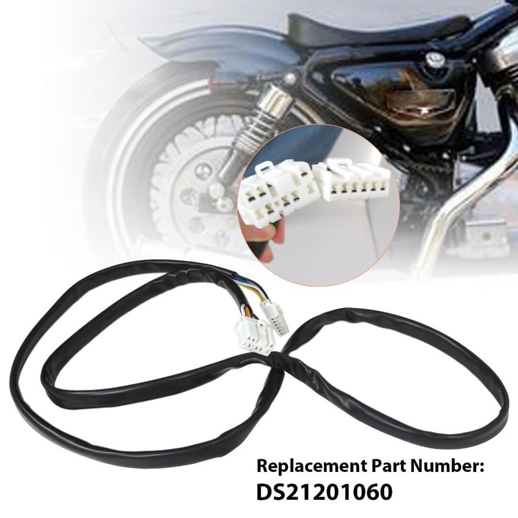 Rear Plug-N-Play Taillight Fender Wiring Harness Fit for Harley Davidson 1996-2013