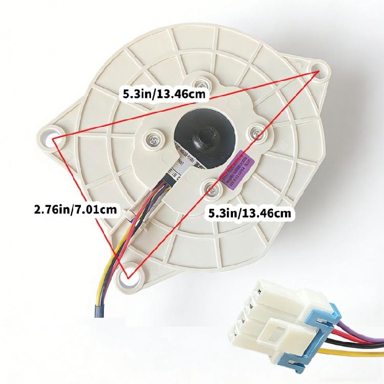 Refrigerator Evaporator Cooling Fan Motor Replacement 12V 1A EAU63503706