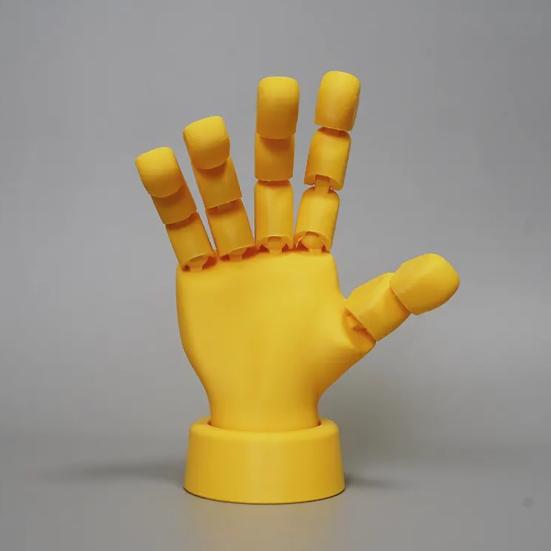 Articulated Hand Model Artist Drawing Manikin Hand Mannequin with Flexible Fingers Hand Ornament for Desktop Decor Stress Relief