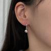 Melliv Silver Ball 8mm Earrings_mve30