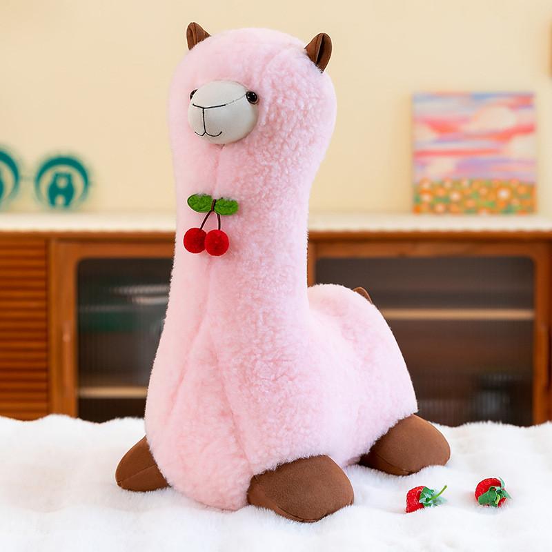 Plush Adorable Alpaca Doll Creative Stuffed Animal Toy Perfect Gift For Children