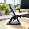 3D‑Printed Death Knight Pen Holder, Medieval Desktop Storage Organizer, Novelty Decorative Ornament for Desk