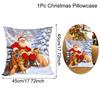 Christmas Cushion Cover Santa Decorative Throw Pillow Case Christmas Decorations For Home Navidad Natal Gifts New Year