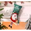 Christmas decorations household fireplace atmosphere pendant cartoon socks gift bag children's candy pendant