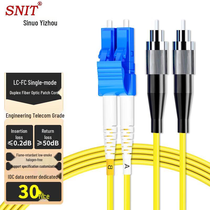 SNIT Telecom-Grade Glasvezel Patchkabel