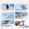 Adjustable Laptop Cooling Stand with Fan and 360° Rotation
