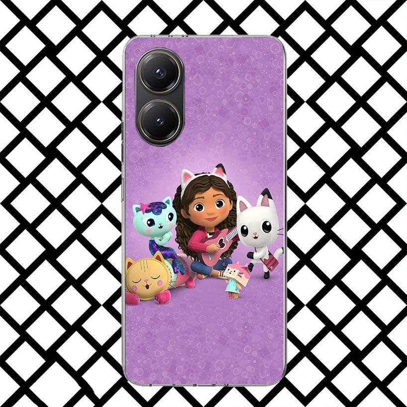 Cartoon Gabbys Dollhouse Phone Case for Xiaomi Poco F7 Ultra X7 X6 X5 Pro X4 Gt M8 M7 Redmi 15 15C 13 13C 12 12C Soft Cover Fund