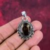 Smoky Topaz Pendant, 925 Solid Sterling Silver Gemstone Jewelry, Handmade Pendant, For Thanksgiving