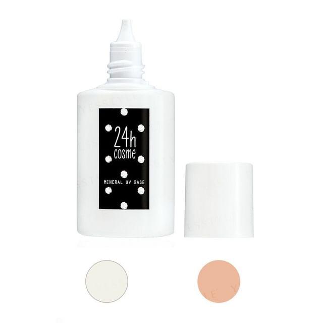 24h cosme - 24h Минеральная UV-база SPF 40 PA+++ 02 Natural