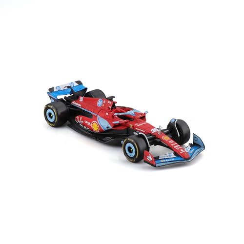 Bburago 2024 Model 1/43 Scale F1 Ferrari SF-24 #16 Charles Leclerc Miami GP Livery / Diecast Model 18-36844 MIAMI (#16)