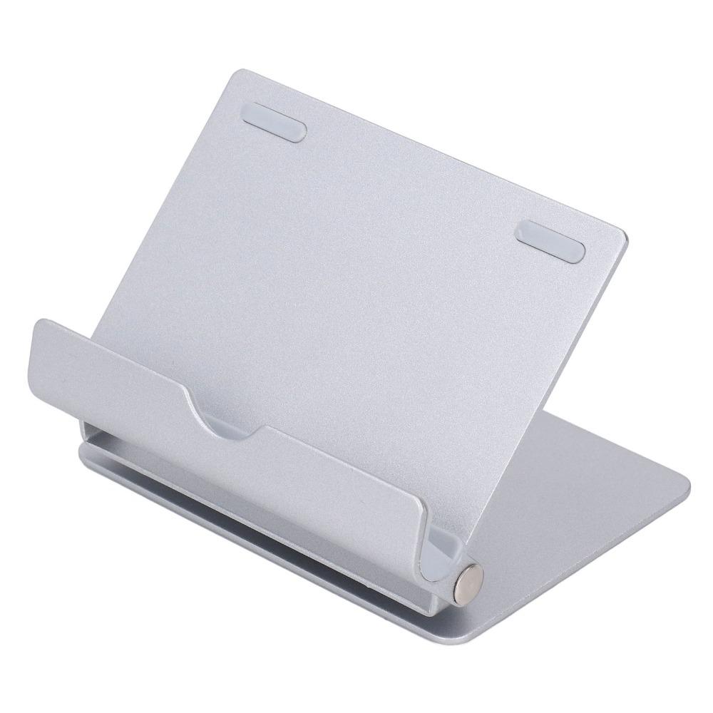 360 Degree Rotation Adjustable Cell Phone Stand Aluminum Alloy Mobile Phone Holder  Watching Movies