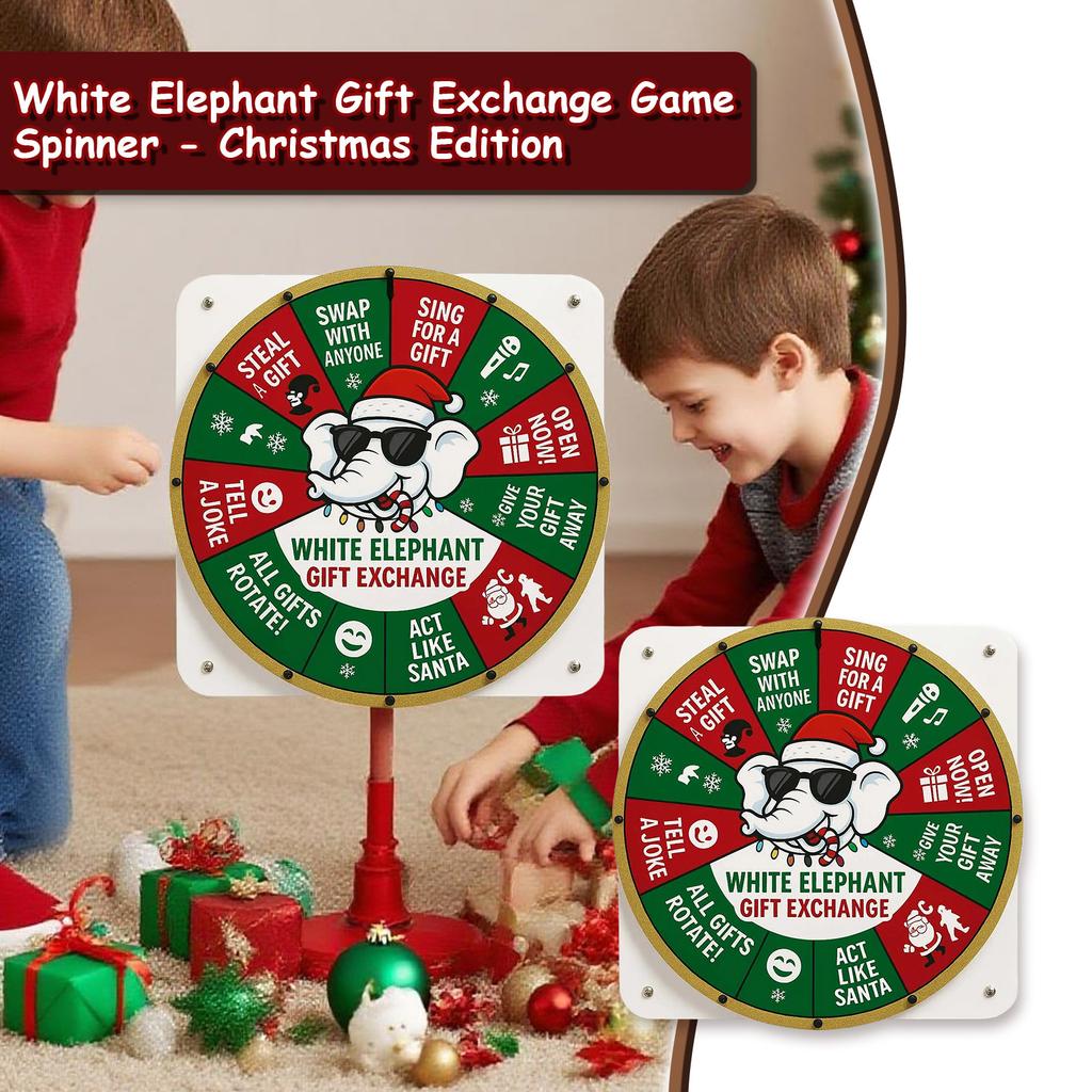 Funny Exchange Party Game Turntable, Gift Exchange Family Game, Christmas Stocking Gift Exchange Turntable Game, Suitable For Men And Women